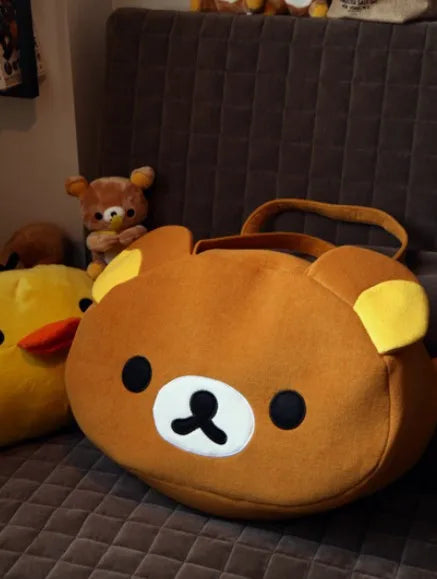 Borse in peluche morbida Rilakkuma
