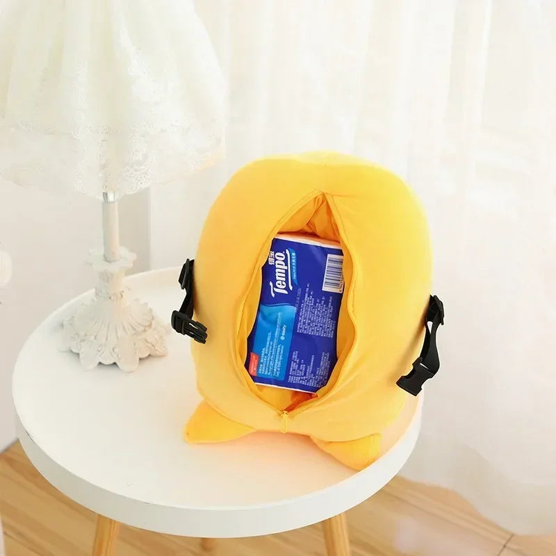 Hanging Plush Gudetama Tissue Box