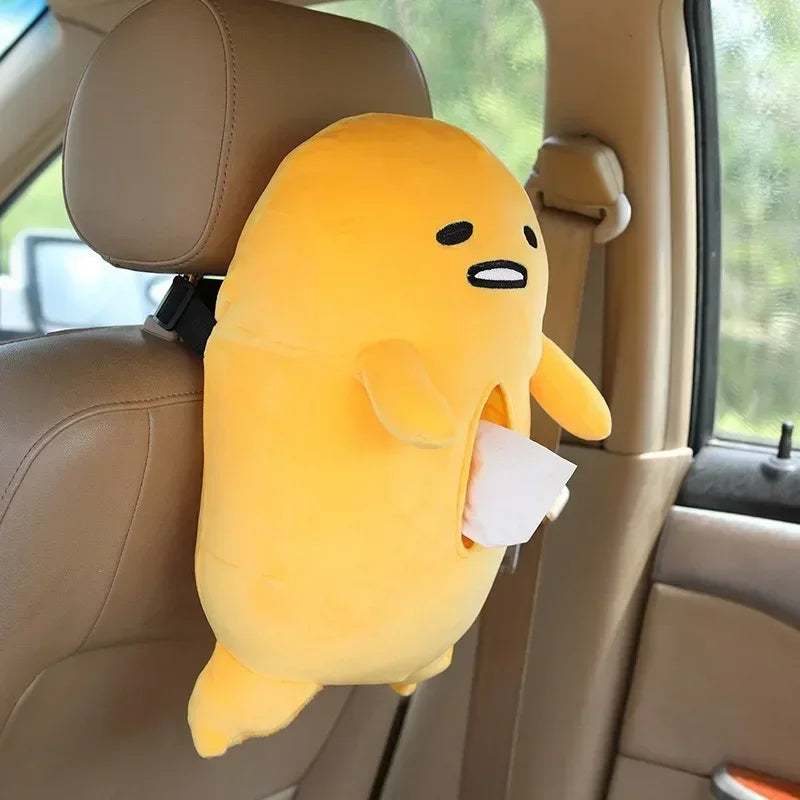 Hanging Plush Gudetama Tissue Box