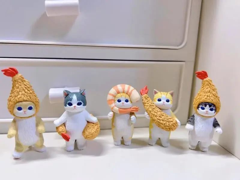 Figurine de pisici prăjite Mofusand