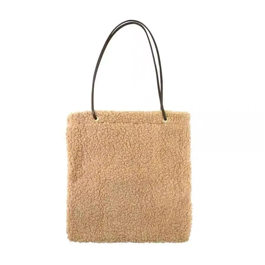 Borsa a tracolla in pelle di agnello Rilakkuma