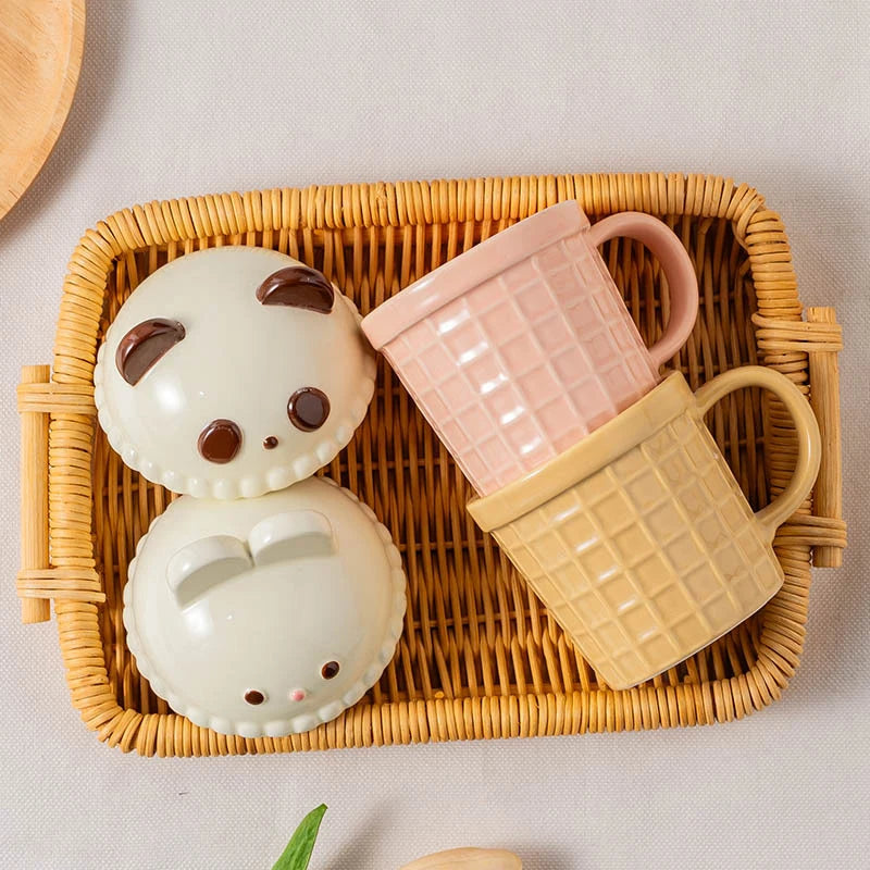 Tasse à café en céramique animal mignon
