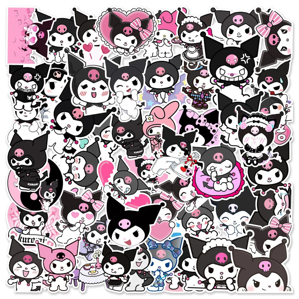 Kuromi Kawaii Stickers