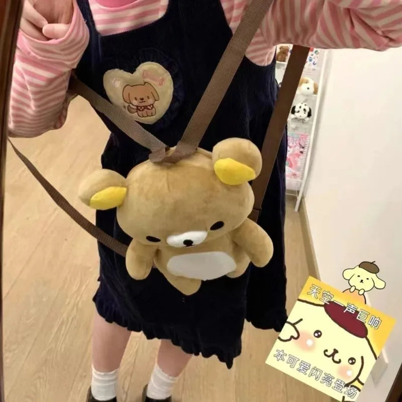 Rucsac Rilakkuma din pluș