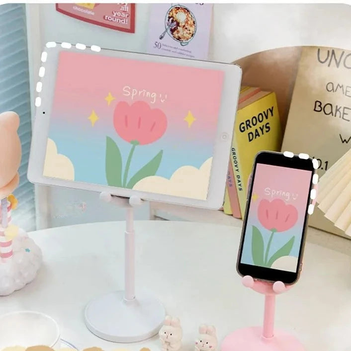 Adjustable Pink Stand for Phone
