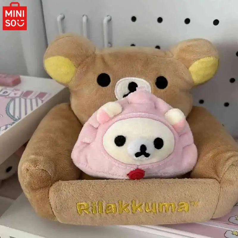 Breloc din pluș Kawaii Rilakkuma