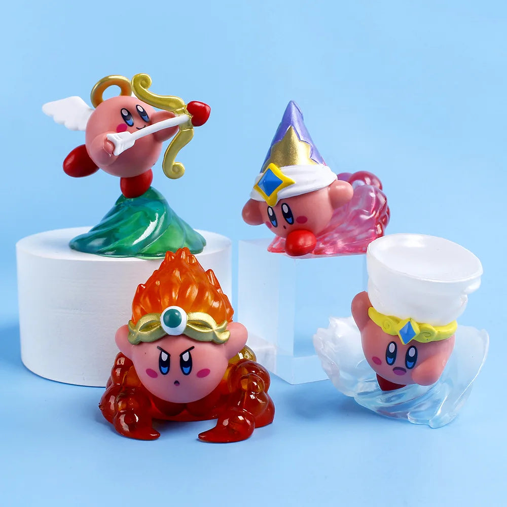 Kirby Gashapon Kawaii Figurines (4pcs)