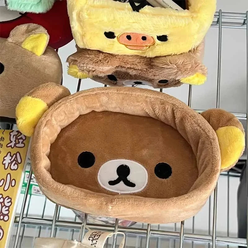 Cestino di Stoccaggio in Peluche Rilakkuma
