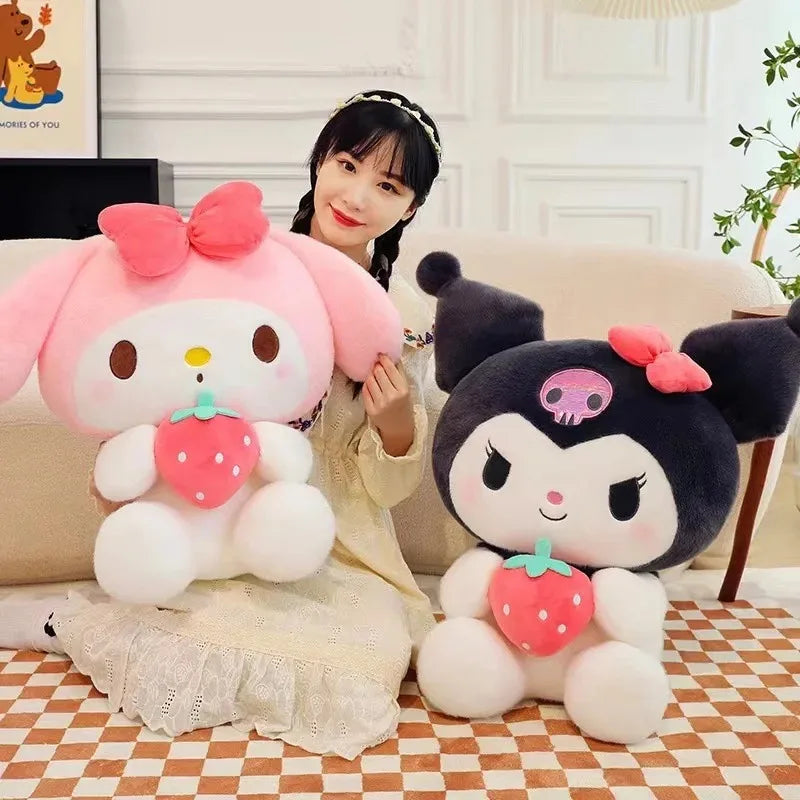 Plush Strawberry Toy for Girls