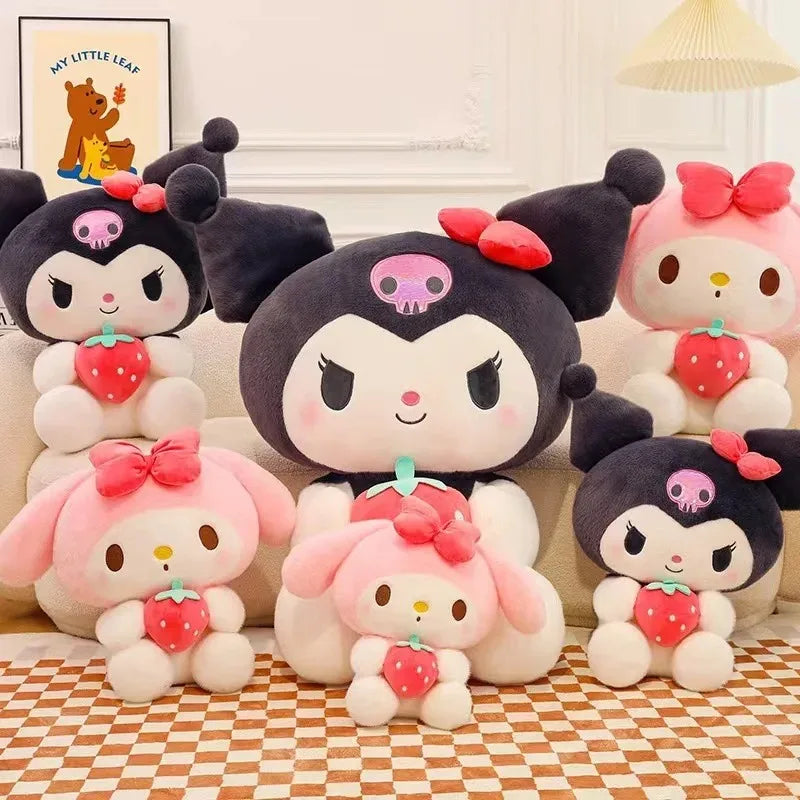 Plush Strawberry Toy for Girls