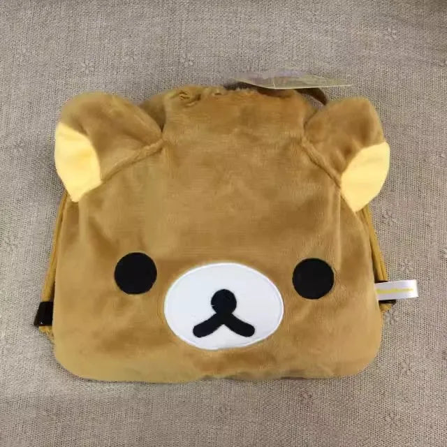 Sac de pluș cu șnur Rilakkuma