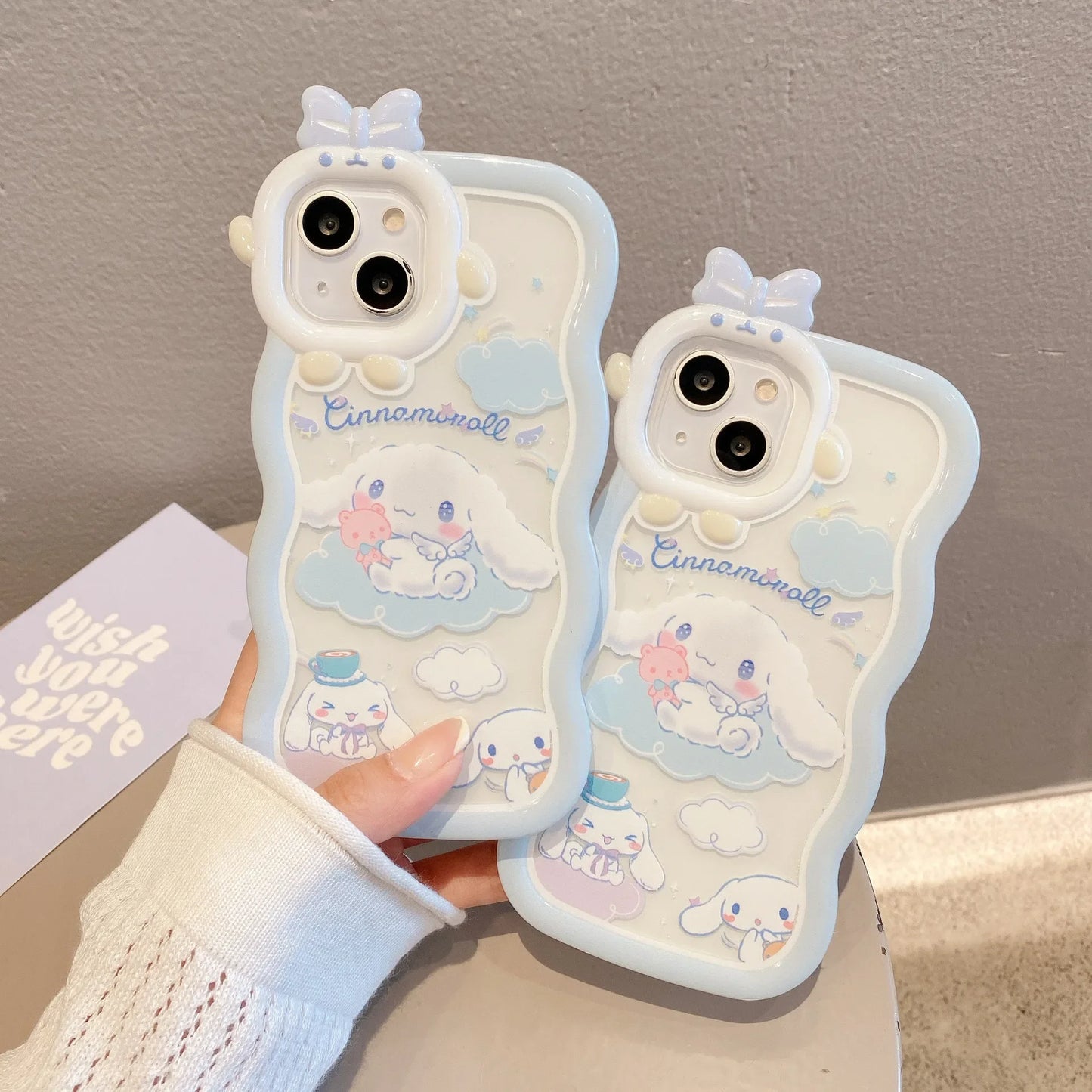 Kawaii Cinnamoroll Hülle mit Armband