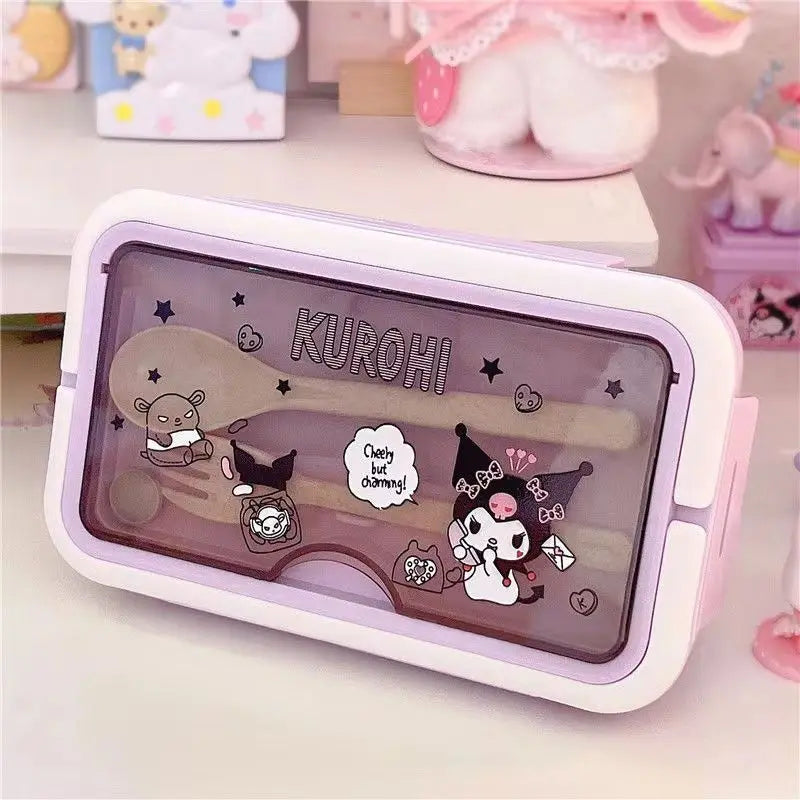 Plastic lunch box for children