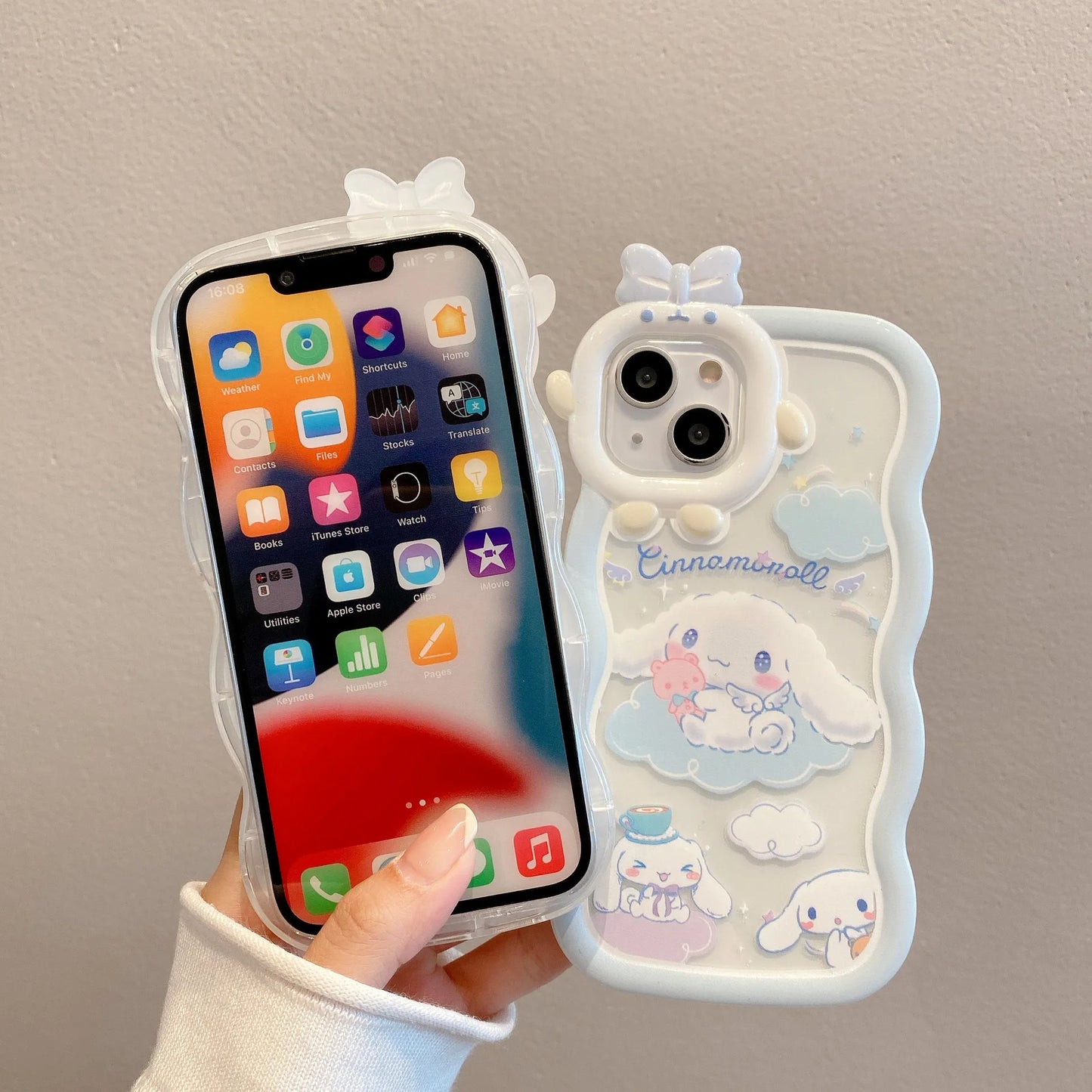 Kawaii Cinnamoroll Hülle mit Armband