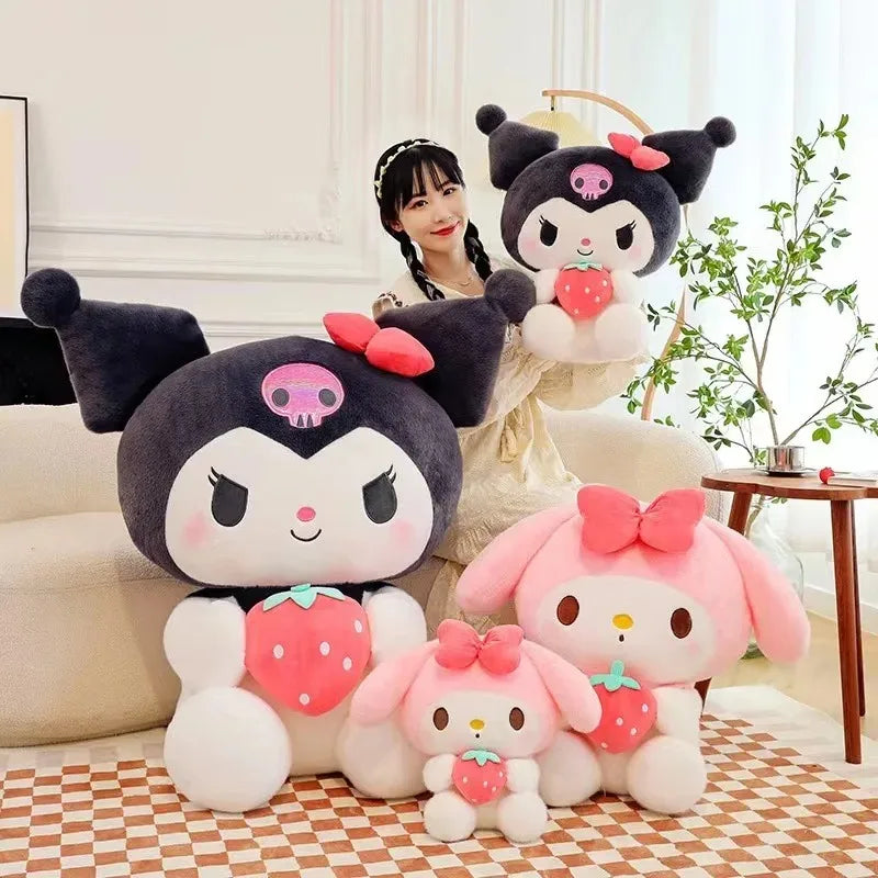 Plush Strawberry Toy for Girls