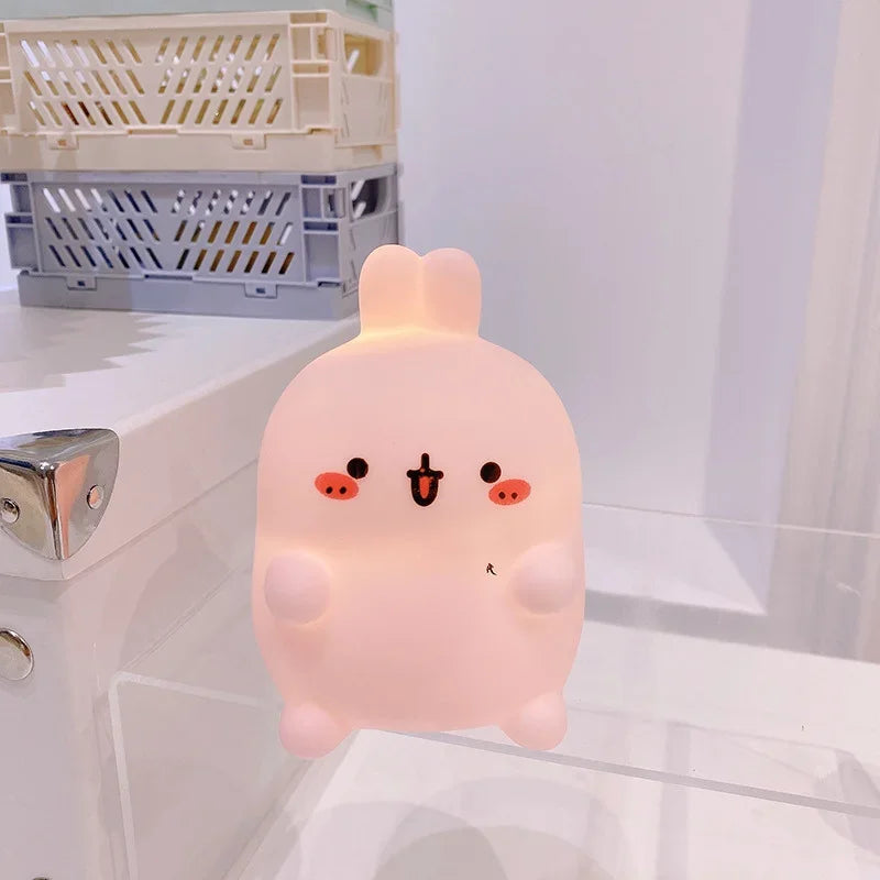 Lampe LED Décorative en Forme de Lapin