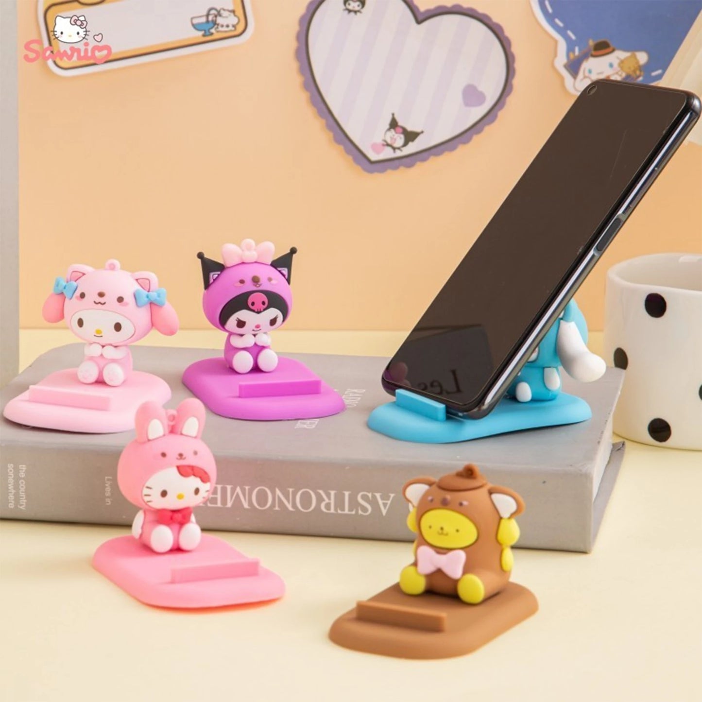 Silicone Mounting Support for Phone and Tablet