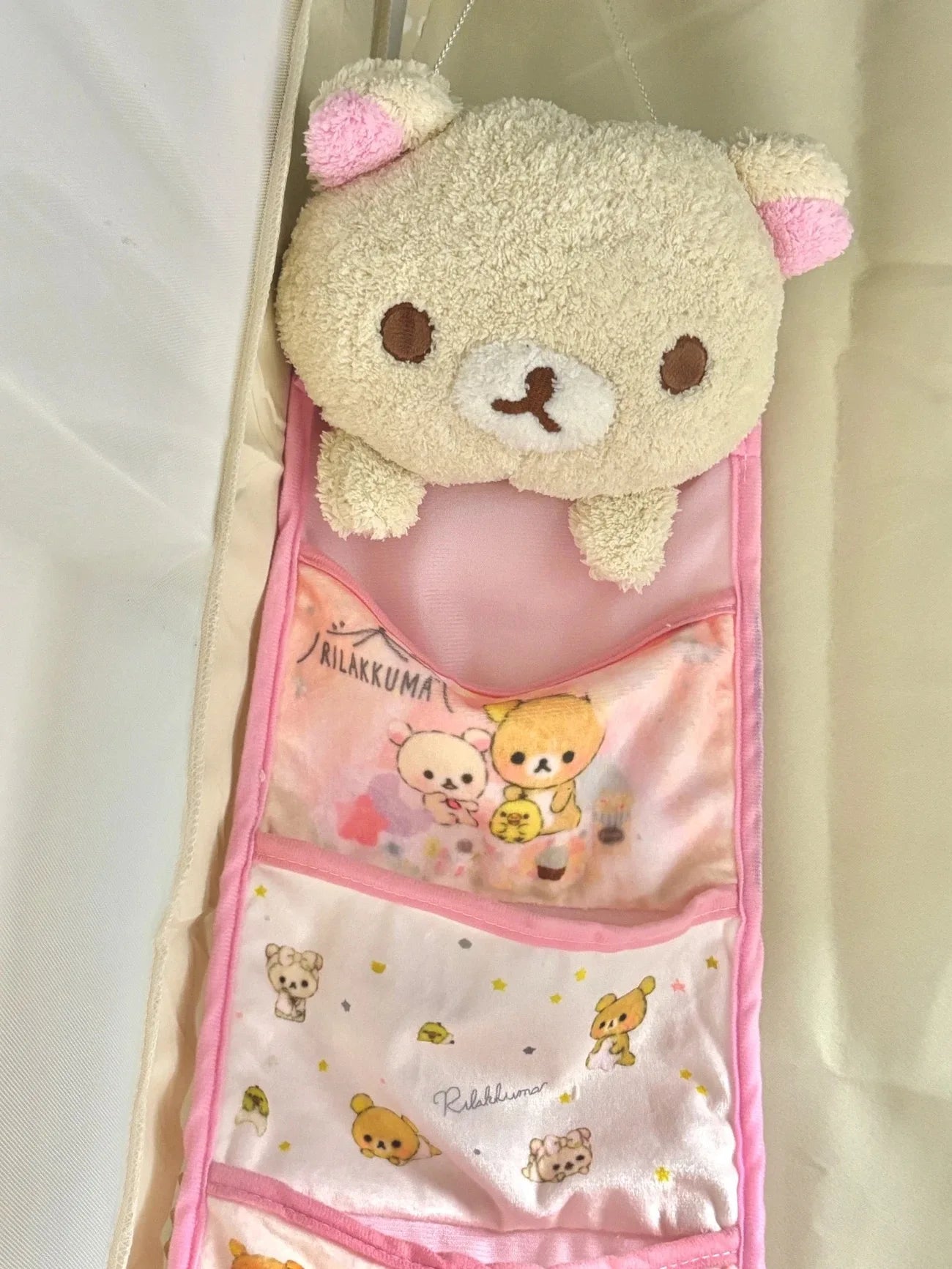 Borsa portaoggetti in peluche Kawaii Rilakkuma