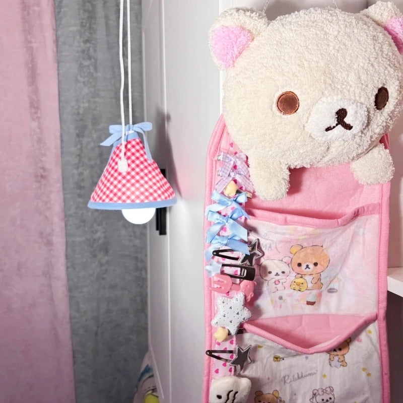 Borsa portaoggetti in peluche Kawaii Rilakkuma
