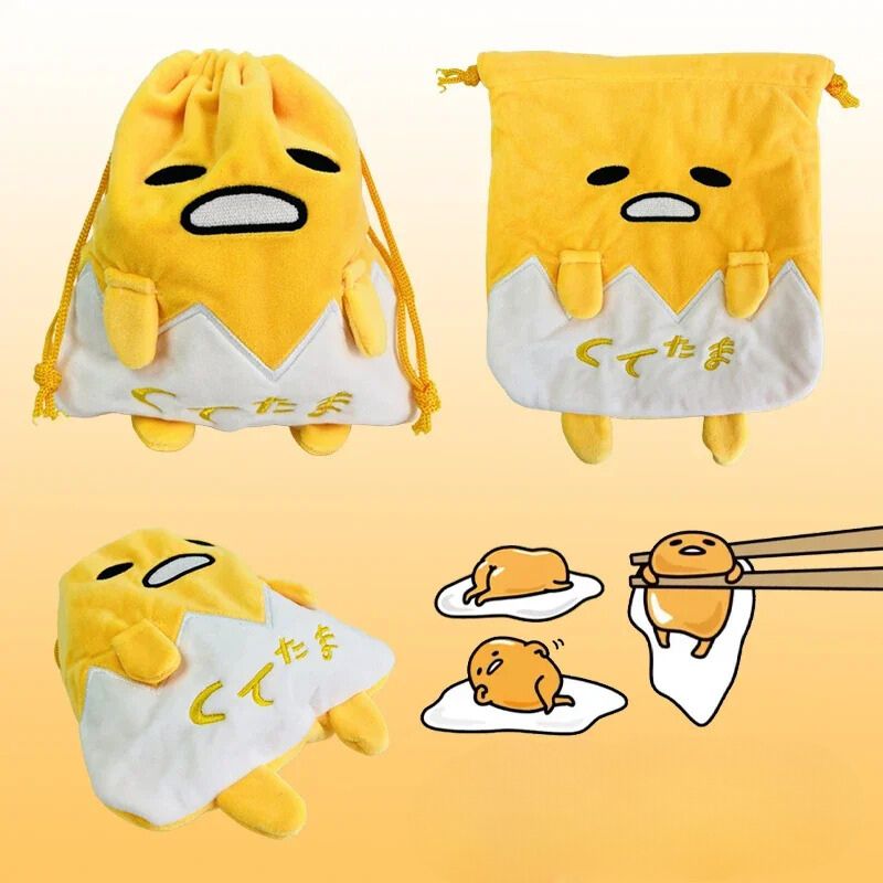 Puszysta torba do przechowywania Gudetama 