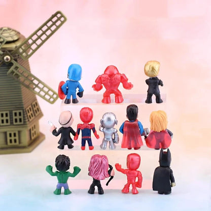 Collection of Disney series figurines for children 