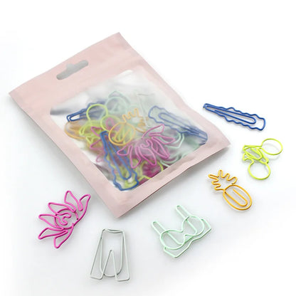 Cute Colored Paperclips 