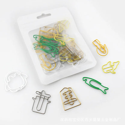 Cute Colored Paperclips 