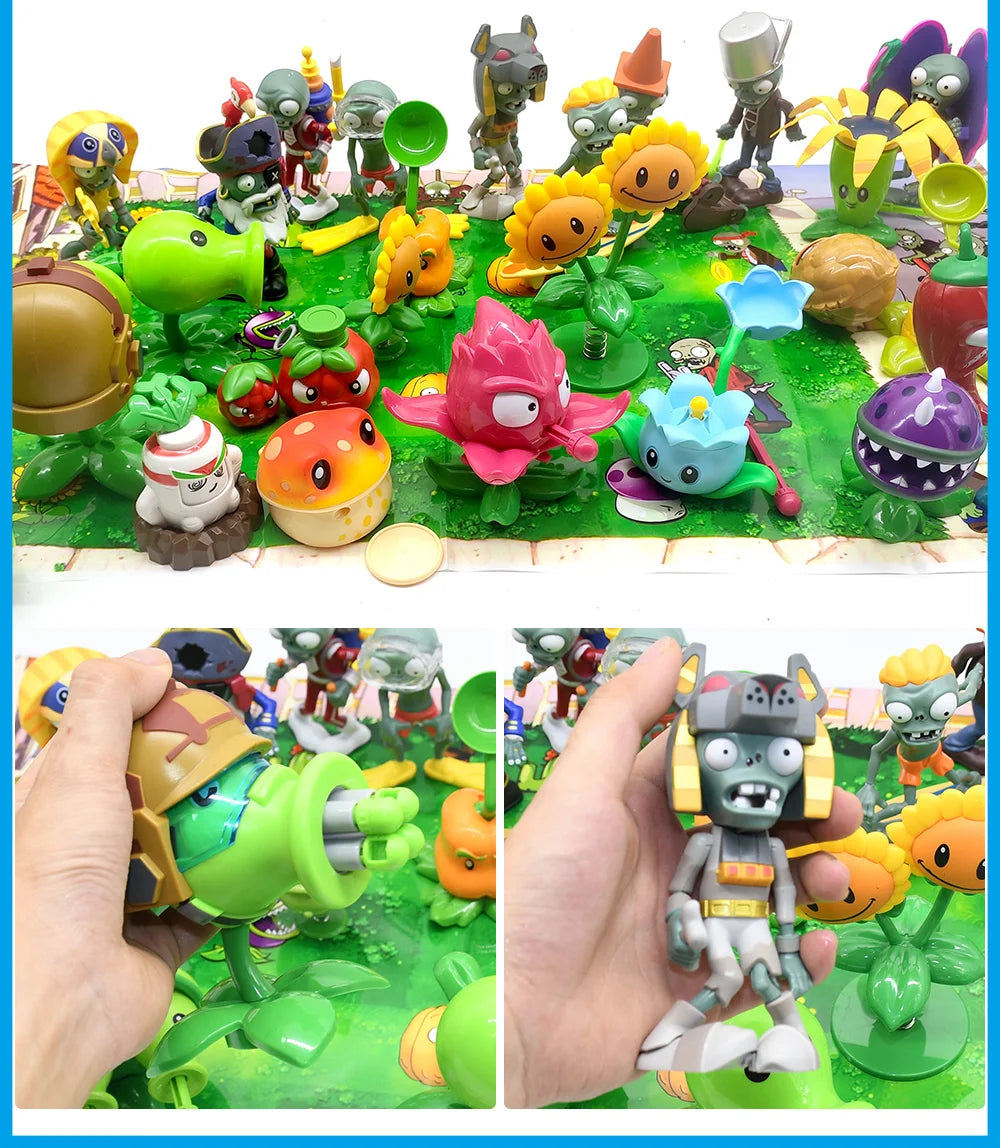 Figurki akcji Rośliny kontra Zombie z PVC 