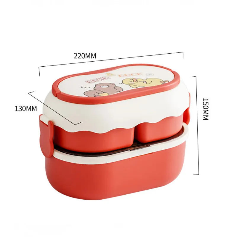 Kawaii Lunch Box dla Uczniów 