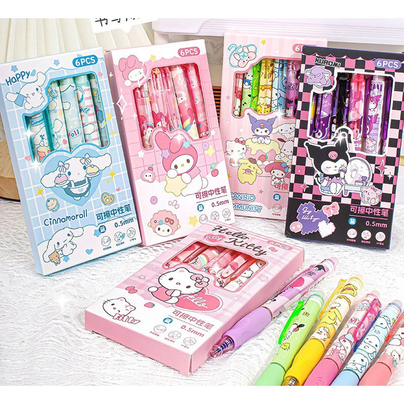Stylo Effaçable Kawaii
