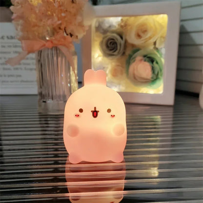 Lámpara LED Decorativa en Forma de Conejo 