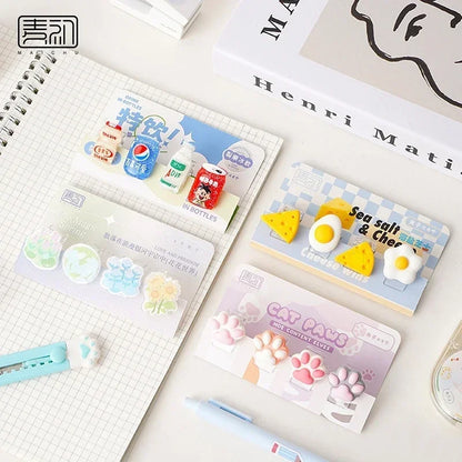 Mini puzon Kawaii w kształcie łapki kota 