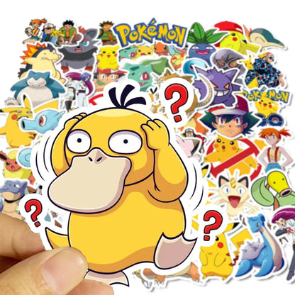 Naklejki Pokémon Kawaii (50/100 szt.) 