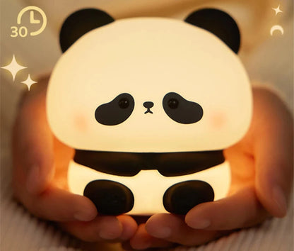 Rechargeable Silicone LED Panda Night Light 