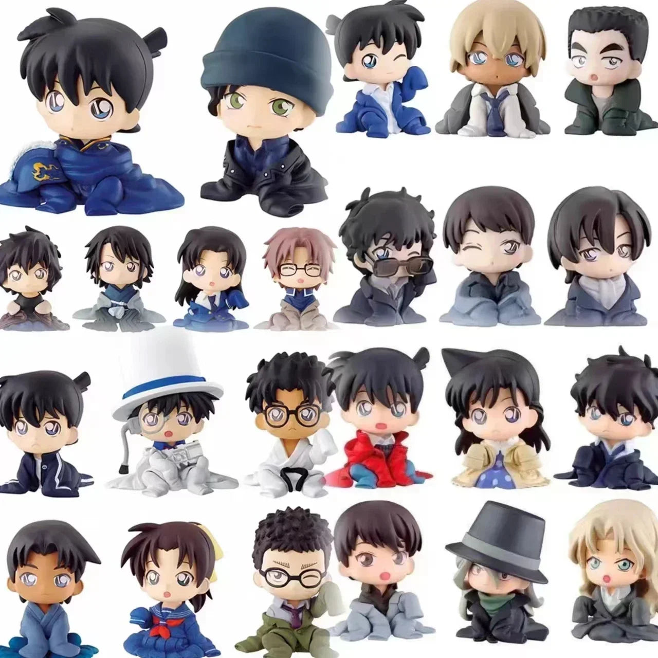 Figurki akcji Gashapon: Conan i jego przyjaciele 