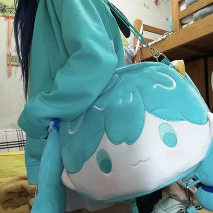 Anime Cartoon plush backpack 