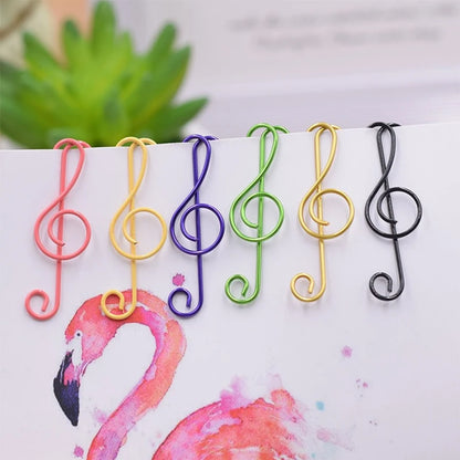 Creative metal memo paperclip set 