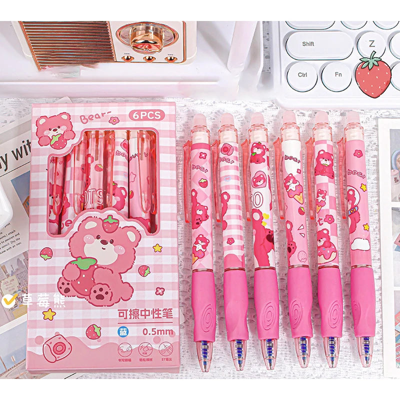 Stylo Effaçable Kawaii