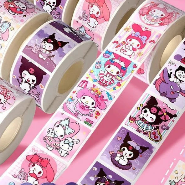 Naklejki z kreskówek Sanrio 