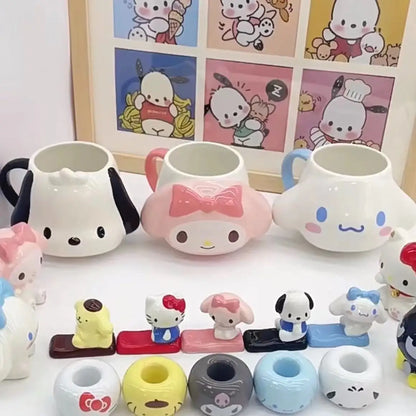 Ceramiczny kubek do herbaty Kawaii 