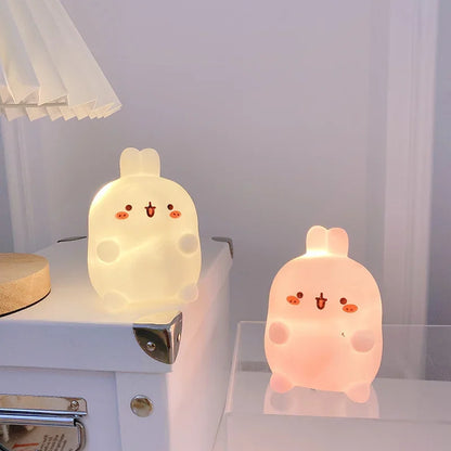 Lámpara LED Decorativa en Forma de Conejo 