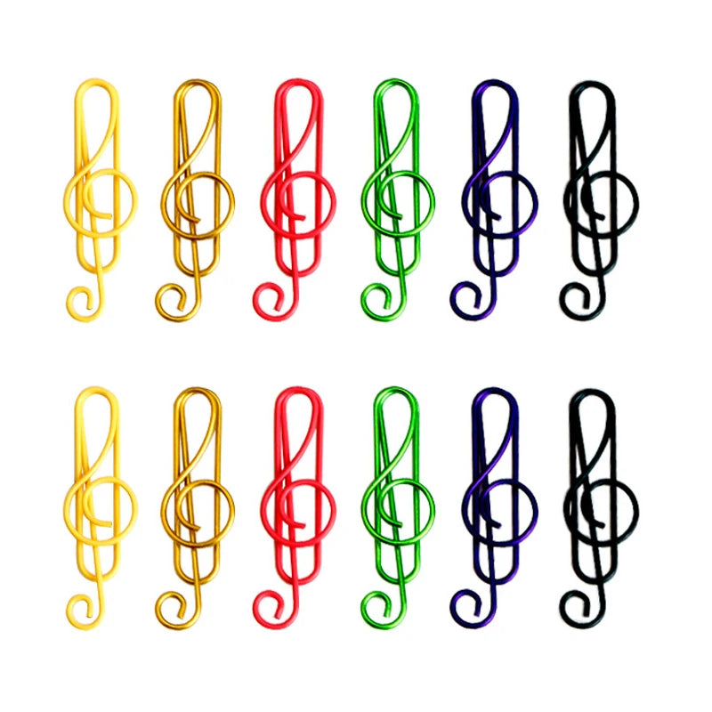Creative metal memo paperclip set 