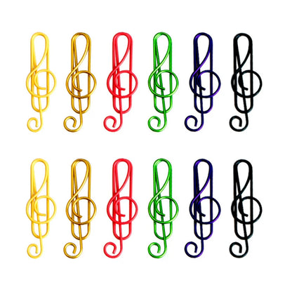 Creative metal memo paperclip set 