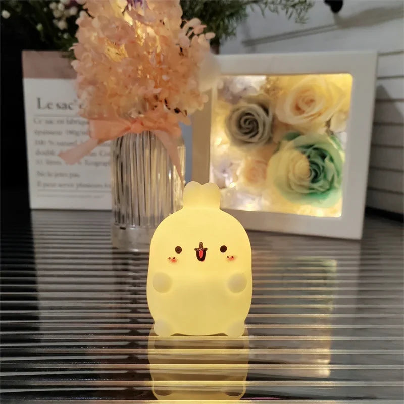Lámpara LED Decorativa en Forma de Conejo 