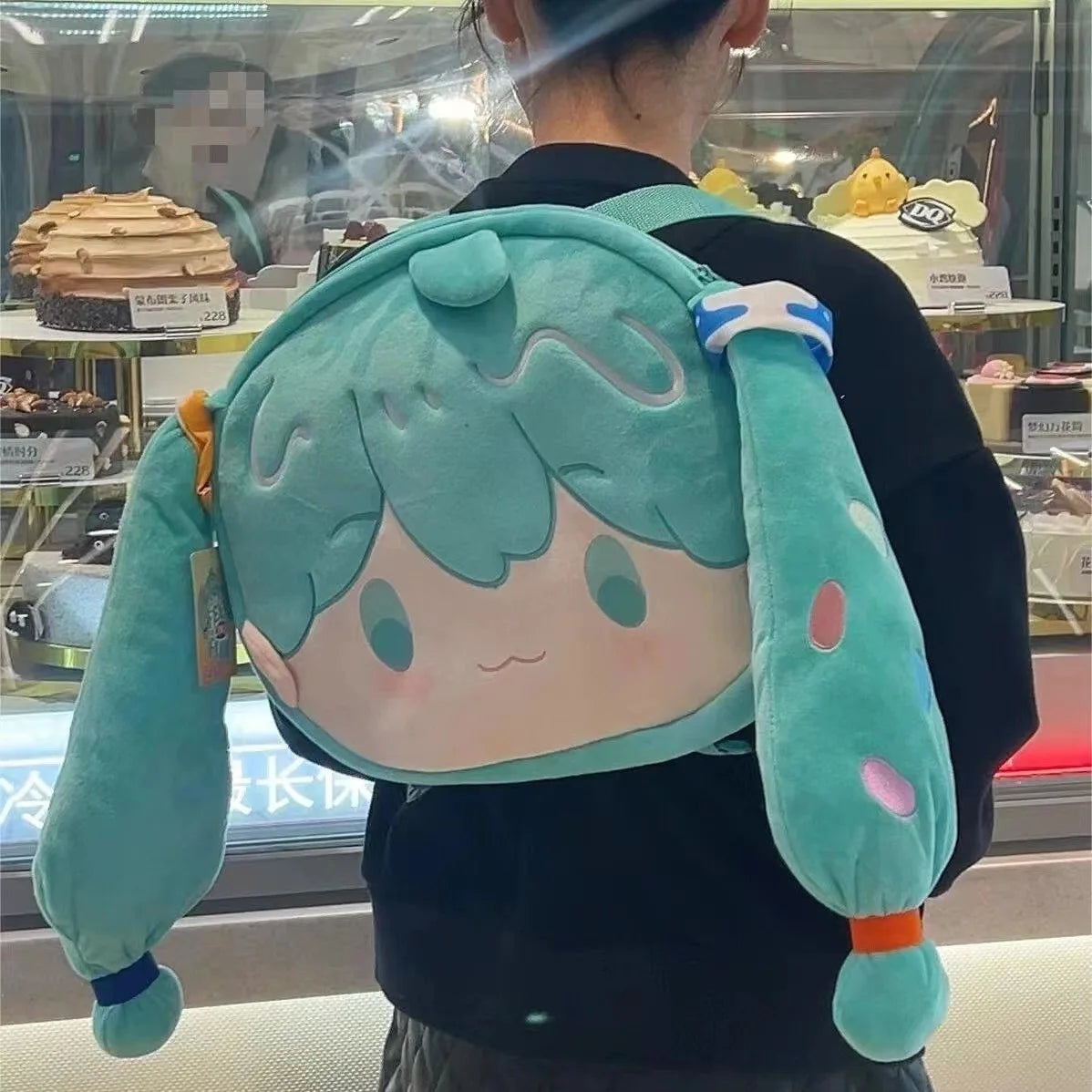 Anime Cartoon plush backpack 