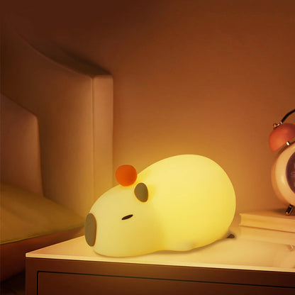 Lampka nocna Capybara z silikonu 