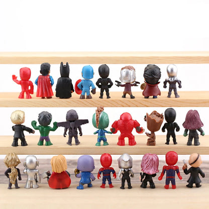 Collection of Disney series figurines for children 