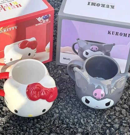 Ceramiczny kubek do herbaty Kawaii 