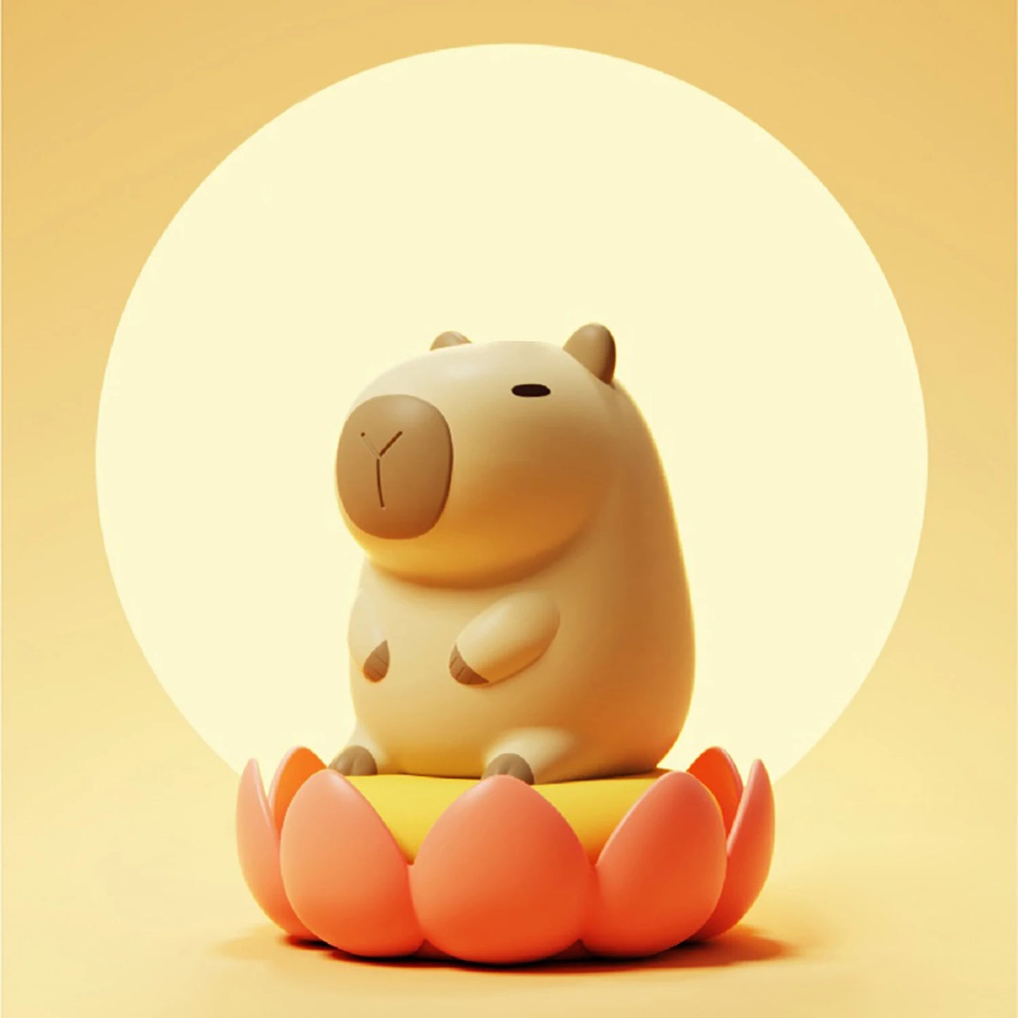 Lampka nocna Capybara z silikonu 