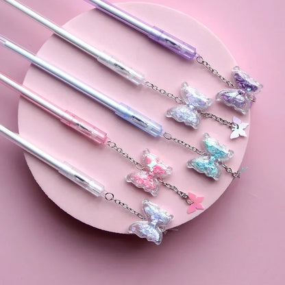Kawaii Schmetterlingsanhänger Stift 